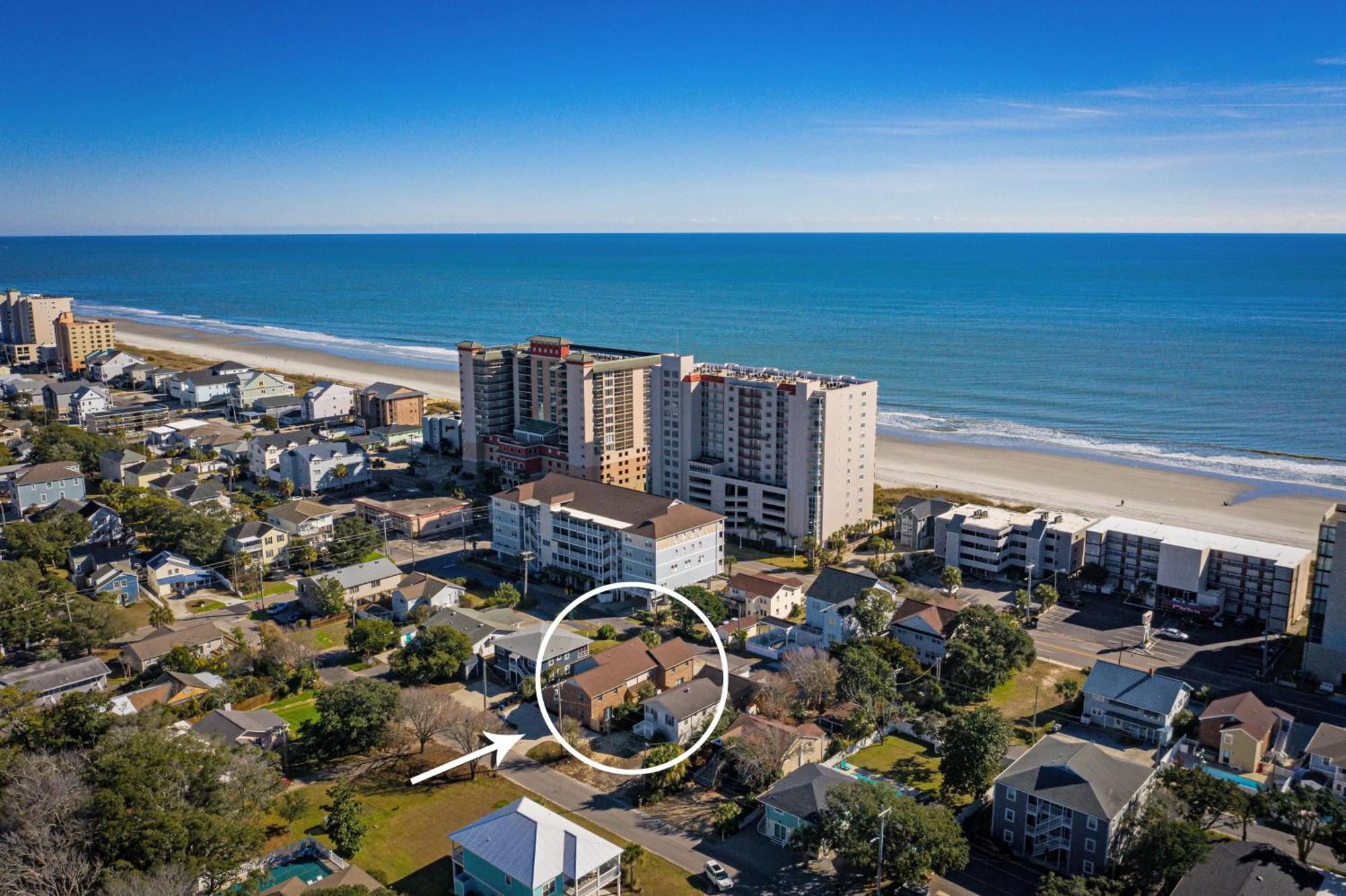 マートルビーチ 1408 Perrin Dr, Unit D - Ocean Walk Sleeps 8ヴィラ エクステリア 写真